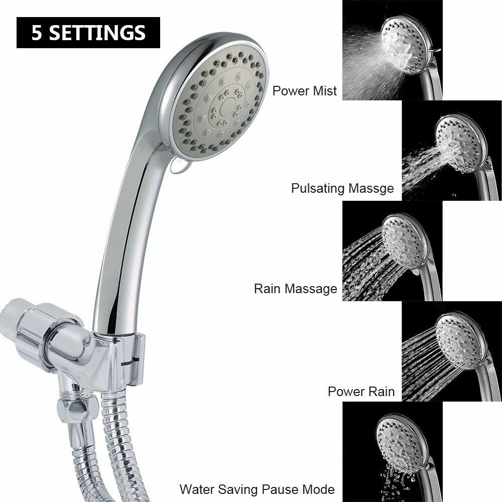 Oxygenics 61121/61120 SkinCare Showerhead, Chrome and Gold