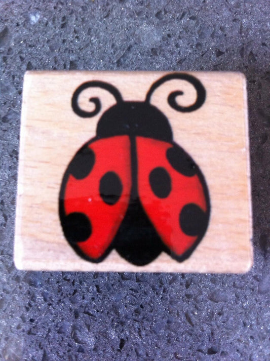 Ladybug Rubber Stamp