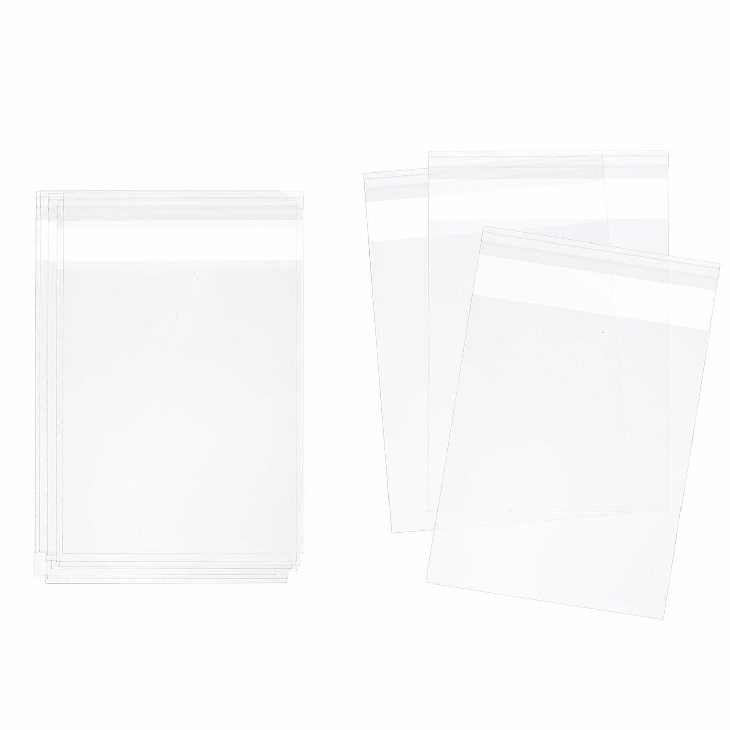 Darice 1115-18 30/Pack Plastic Self Sealing Bags, 8-1/4 by 10-1/4-Inch, Clear