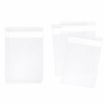 Darice 1115-18 30/Pack Plastic Self Sealing Bags, 8-1/4 by 10-1/4-Inch, Clear