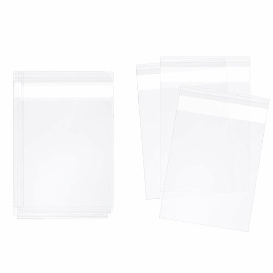 Darice 1115-18 30/Pack Plastic Self Sealing Bags, 8-1/4 by 10-1/4-Inch, Clear