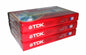 TDK 3-pack Superior Normal Bias D60 Cassette Tape - Red, 180 Minutes, 3 Count