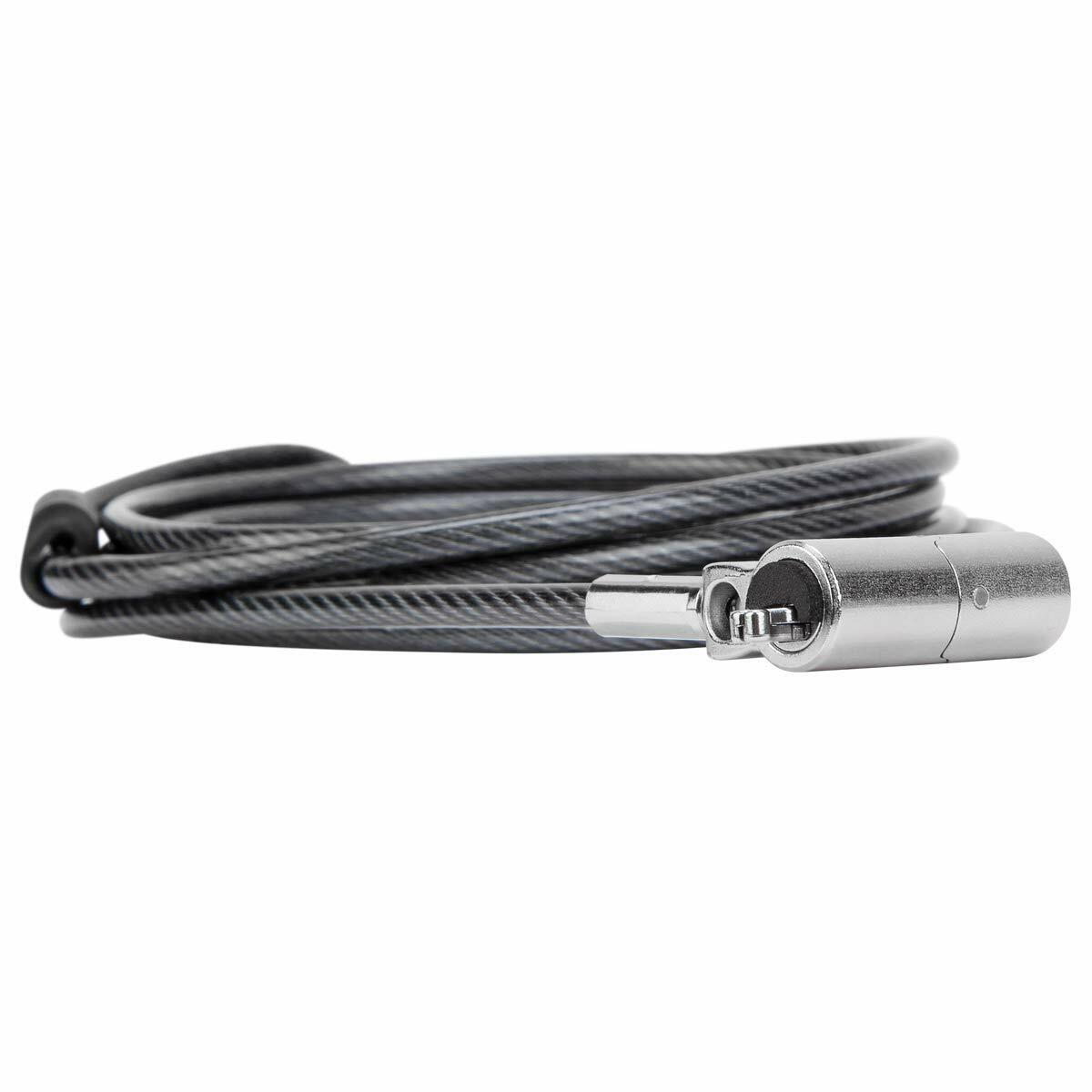 Targus DEFCON Trapezoid Keyed Cable Lock for Laptop Computer and Desktop Security - 1 Pack (ASP65GLX)