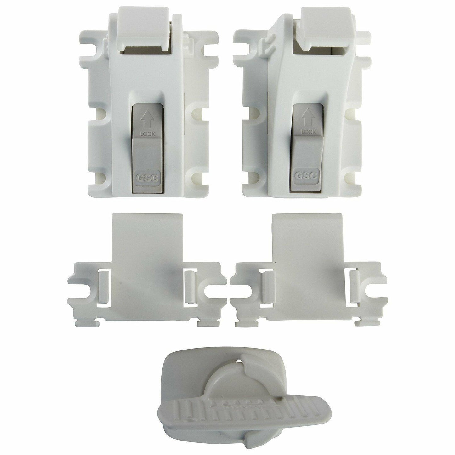 KidCo S3362 Magnet Starter Set - Baby Safety Door and Cabinet Locks (White)