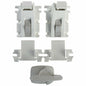 KidCo S3362 Magnet Starter Set - Baby Safety Door and Cabinet Locks (White)