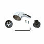 Moen Chrome Metal Replacement Lever Shower Handle Kit for Single Handle Tub and Shower Faucets, 100657