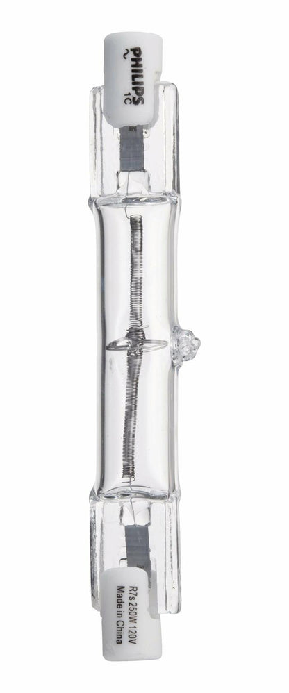Philips 415620 Work and Security 250-Watt 3.1-Inch T3 RSC, Double Ended Base Light Bulb