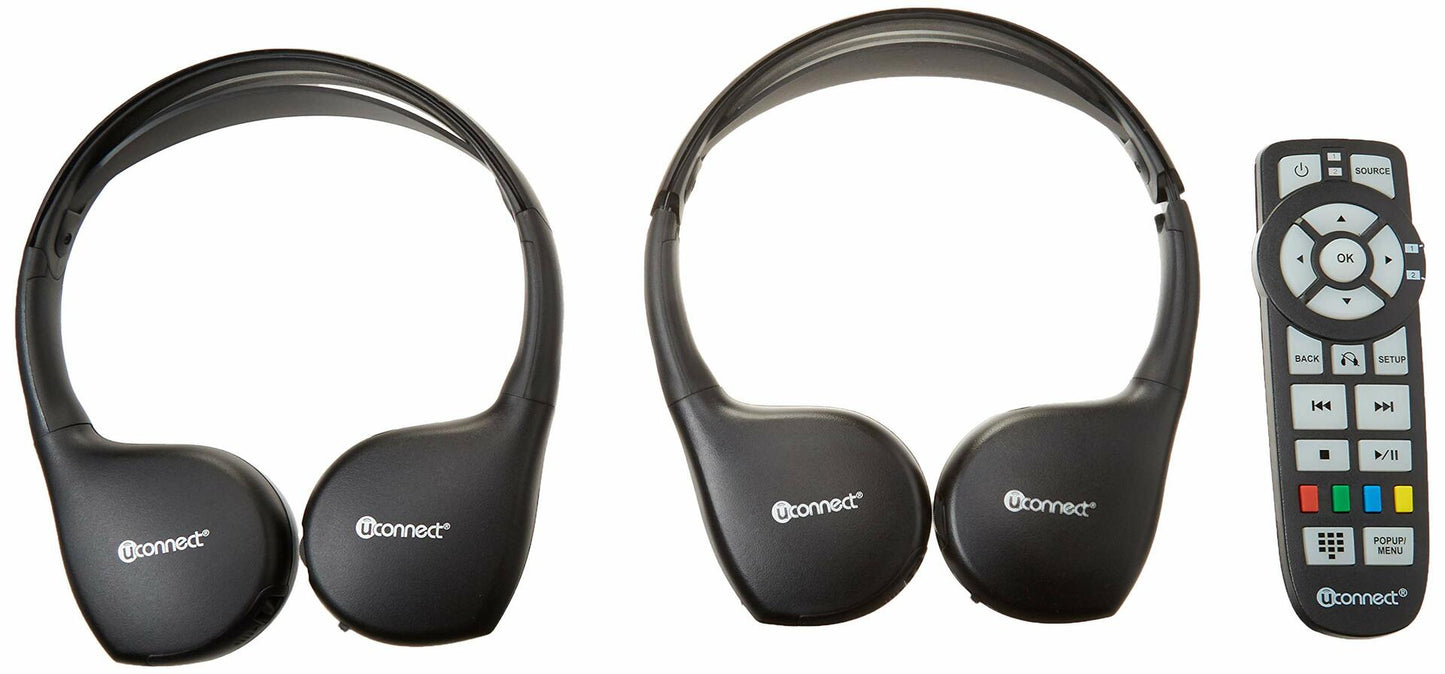 Dodge Grand Caravan uConnect Headphones and DVD Remote 2013 2014