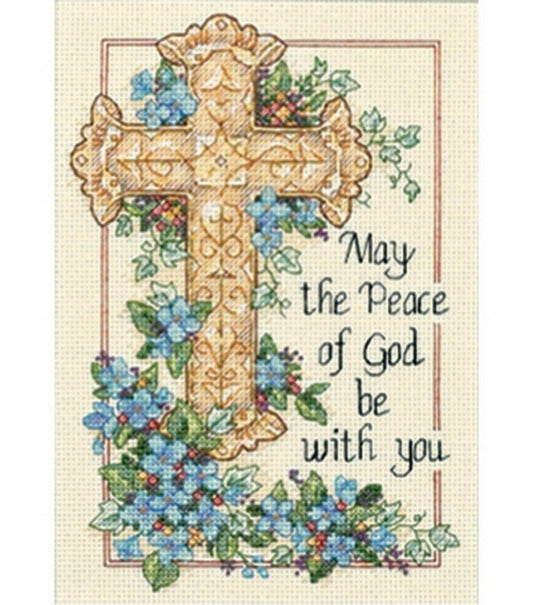 Dimensions Gold Collection Petite Peace Of God Cntd X-Stitch Kit