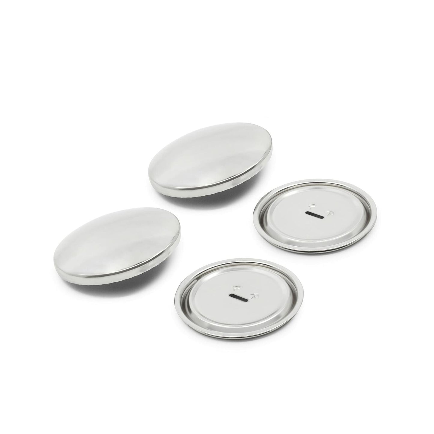 Dritz 213-60 Half Ball Cover Buttons, Size 60 - 1-1/2-Inch, 2-Sets
