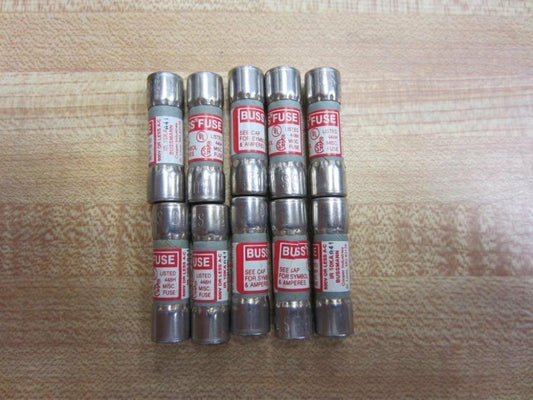 Bussmann BBS-1/2 BBS12 Buss Fuse (Pack of 10)