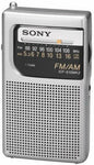 Sony ICF-S10MK2 Pocket AM/FM Radio, Silver