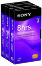 Sony 3T160VR 160-Minute VHS - 3 Pack (Discontinued by Manufacturer)