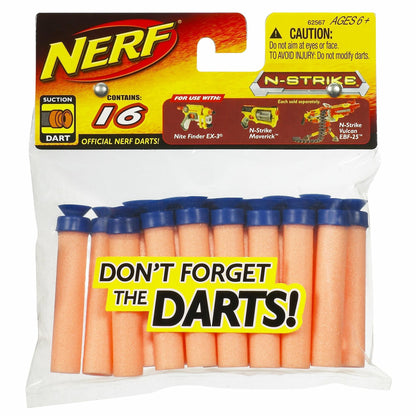 Nerf Suction Darts, 16-Pack