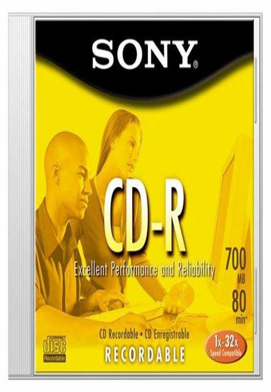 Sony CDQ 80L2//T - CD-R - 700 MB ( 80min ) 40x - storage media
