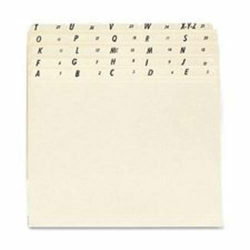 Esselte CorporationFile Folder Set, A-Z, 1/5 Tab Cut, Letter-Size, 25/ST, MLA