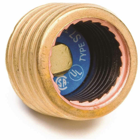 Bussmann SA-15 15 Amp Single Motor Circuit Edison Base Fustat Fuse Adaptor, 4-Pack