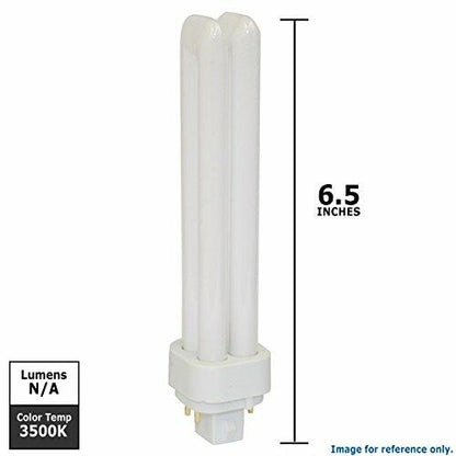 Sylvania 20673 Compact Fluorescent 4 Pin Double Tube 3500K, 26-watt