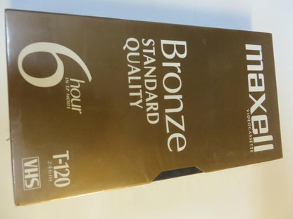 Maxell Bronze Standard Quality 6 Hour in Ep Mode T-120