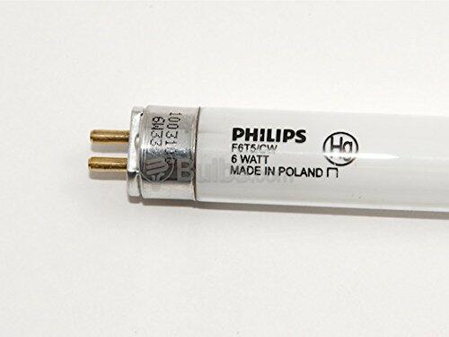 PHILIPS 6W 9in T5 Cool White Fluorescent Tube