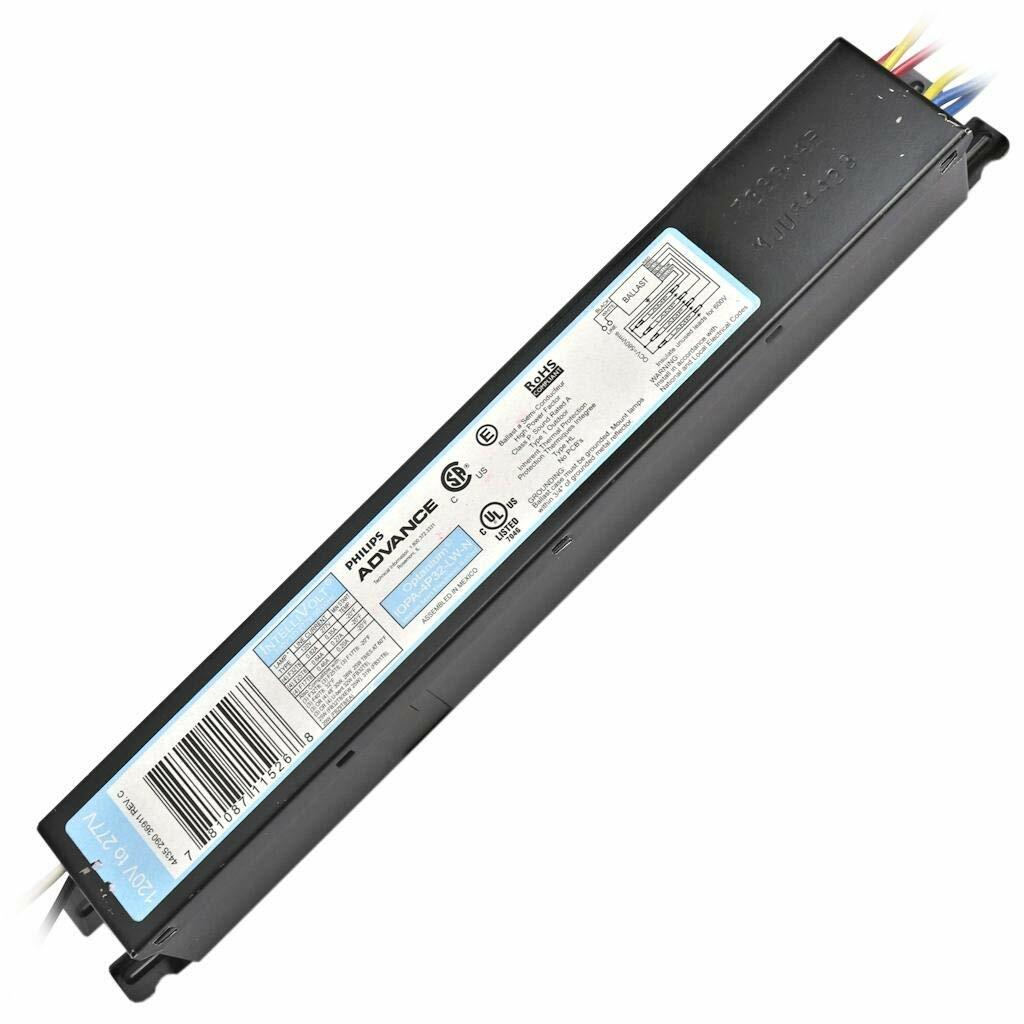 PHILIPS Advance IOPA-4P32-LW-N Electronic Ballast, IOPA, T8, 120/277V Lighting, 1 Count (Pack of 1), Black