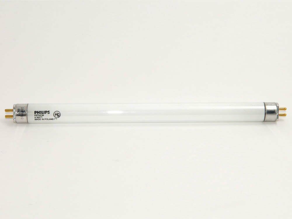 PHILIPS 6W 9in T5 Cool White Fluorescent Tube