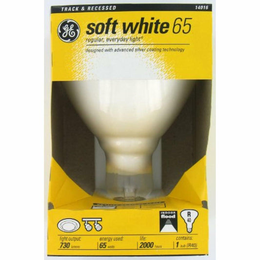 G E Lighting Ge 65W R40 Mis Fld Bulb (Pack Of 6) 14016 Light Bulbs Reflector/Heat Lamps