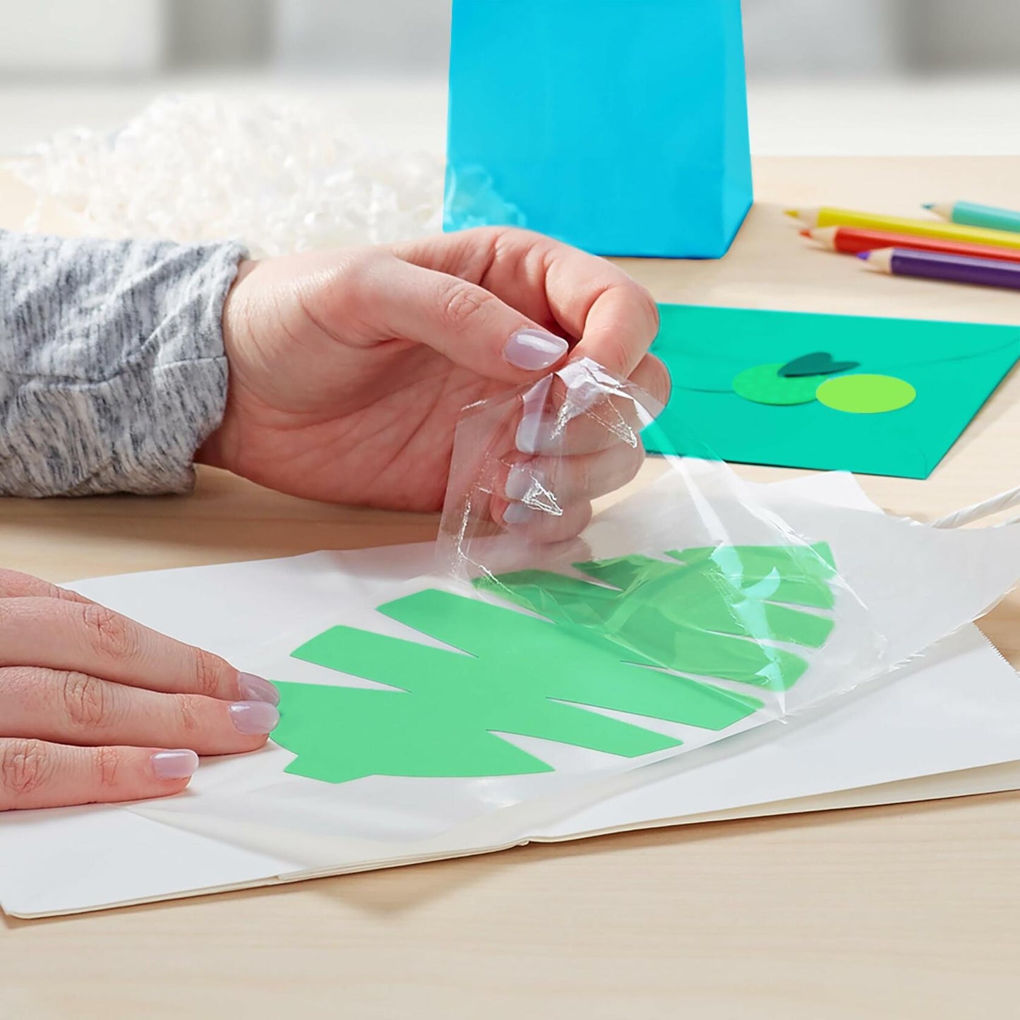 Xyron Repositionable Adhesive Refill for Creative Station, 9" x 40', Refill-Cartridge for Label Maker, Laminator Machine, Scrapbooking Supplies, Home Office & Home School Craft Supplies (AT906-40)