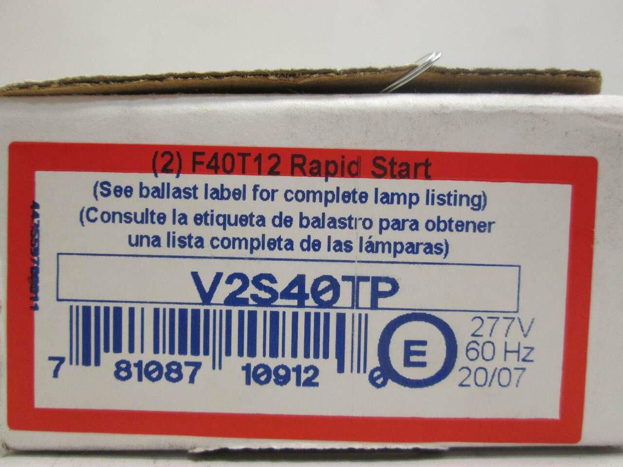 Advance V-2S40-1-TP Rapid Start Ballast T56014