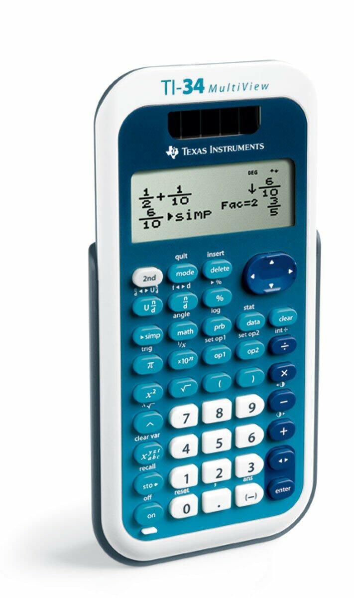 Texas Instruments TI-34 MultiView Scientific Calculator