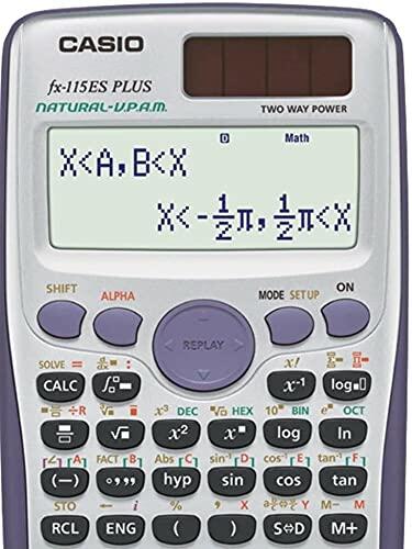 FX-115ESPLUS Casio FX115ESPLUS Scientific Calculator Black 1-Pack 1