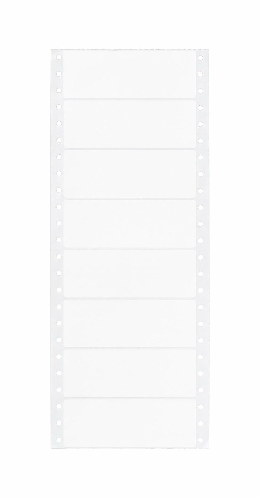 Avery White Computer Labels, 1-7/16" x 4", Dot Matrix Labels and Pin-Feed Labels, 5,000 Total (4014)