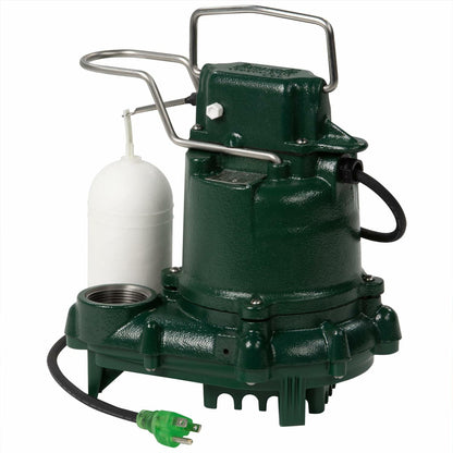 Zoeller M53 Mighty-mate Submersible Sump Pump, 1/3 Hp