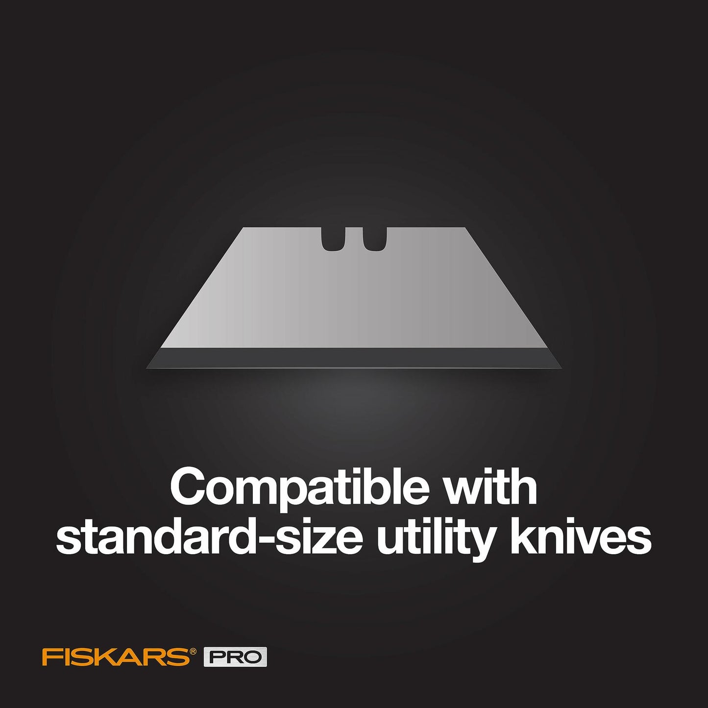Fiskars 771030-1001 Pro Replacement Blades, 50 Pack, Silver 50 Count