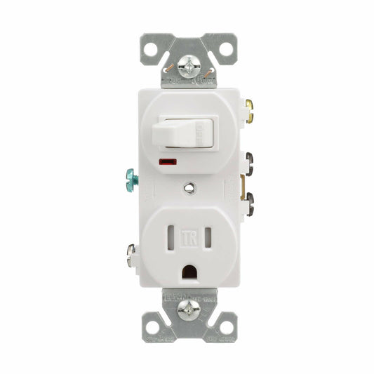 EATON TR274W Wall Plates, Black/Brass