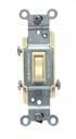 3-Way Grounding Toggle Switch #1453-2I (BOX OF 10) Ivory