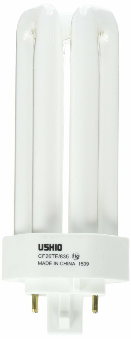 Ushio BC2434 3000217 - CF26TE/835-26W - 4 Pin GX24q-3 Base - 3500K - CFL
