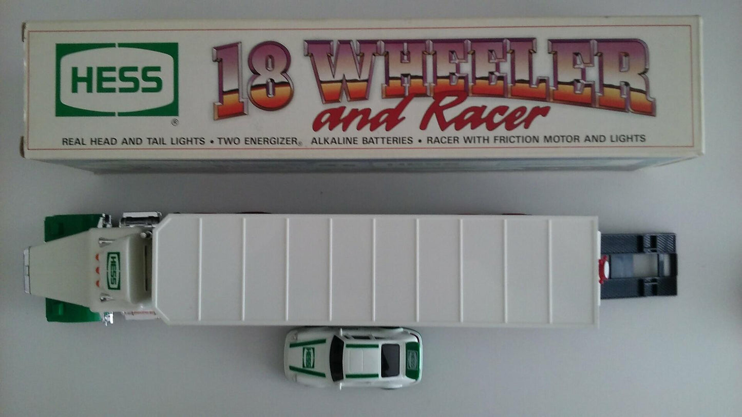 Hess Truck-18 Wheeler and Racer-1992 [Toys & Games] Holiday Gifts
