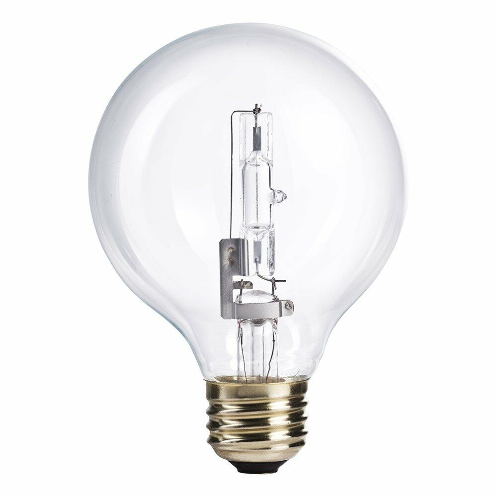 Philips 420844 40-watt G25 Clear Halogen Decorative Globe Light Bulb