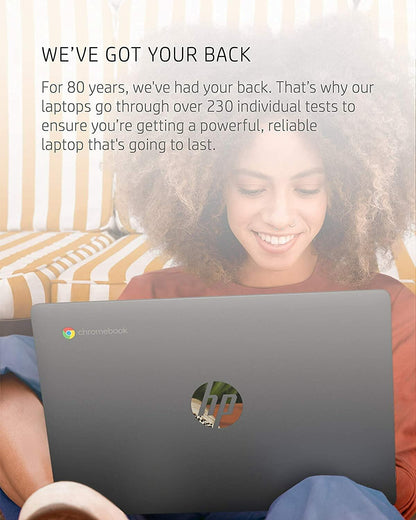 HP Chromebook 11-inch Laptop - MediaTek - MT8183 - 4 GB RAM - 32 GB eMMC Storage - 11.6-inch HD IPS Touchscreen - with Chrome OS� - (11a-na0040nr, 2020 model, Ash Gray)