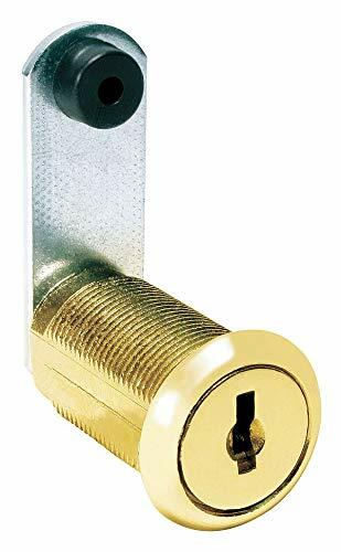 Disc Tumbler Cam Lock, Brass, Key C346A