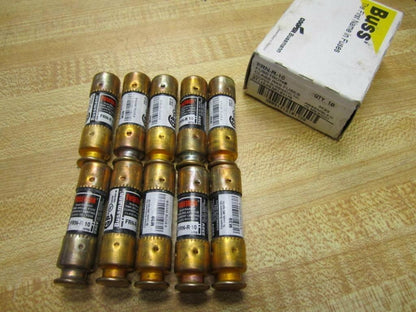 Bussmann FRN-R-10 Fusetron Fuses FRNR10 (Pack of 10)