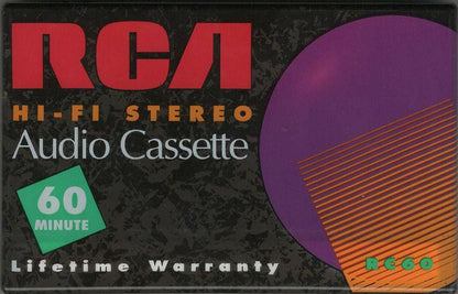 RCA HI-FI Audio Cassette 60 Minute