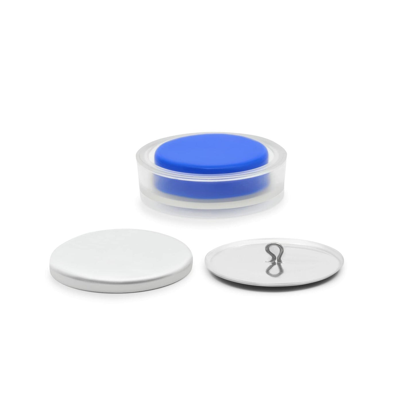 Dritz 14-60 Cover Button Kit with Tools, Size 60 - 1-1/2-Inch, 2-Piece, Nickel