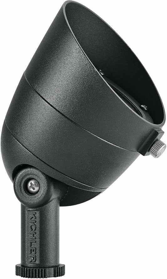 Kichler 16151BKT27 Transitional Accent from Landscape LED Collection Finish, 3.50 inches, Textured Black