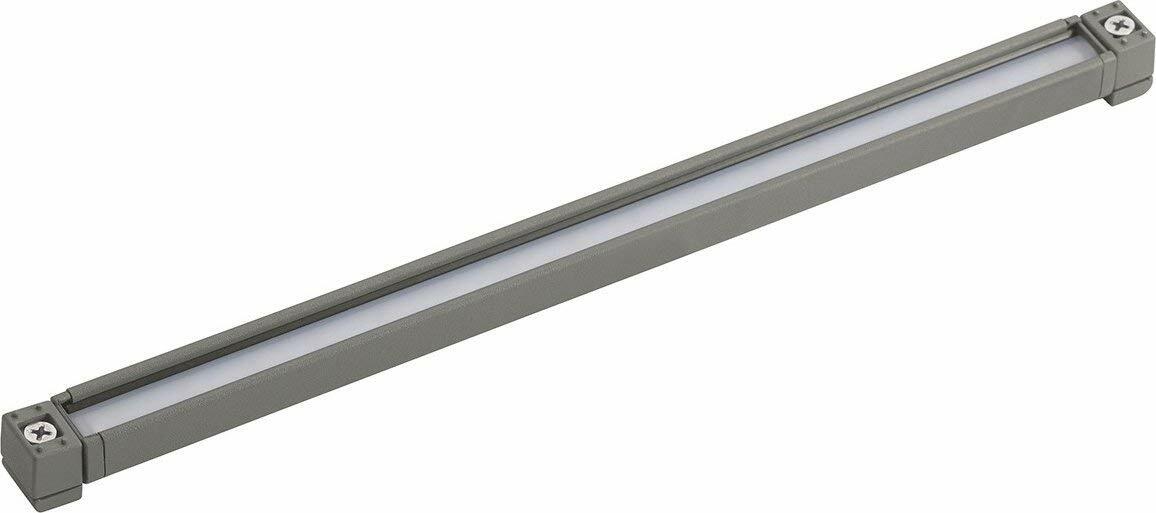 Kichler 16102GRY27 Landscape Deck, 16-Light LED 30.4 Total Watts, Gray