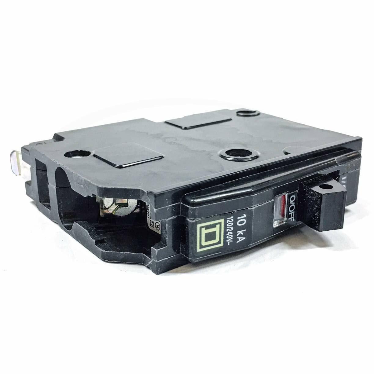 Square D QOB120 Bolt On Circuit Breaker, 20A, 1 Pole, Qob