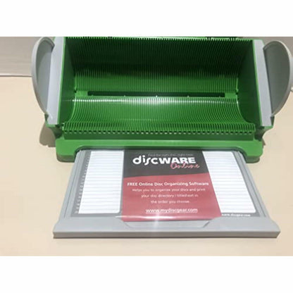 Discgear Selector 80 Disc Retrieval System - Green (Stores 80 CD