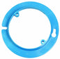 Carlon A471 Outlet Box Plaster Ring, Round, Raised, 4-Inch Diameter, Blue