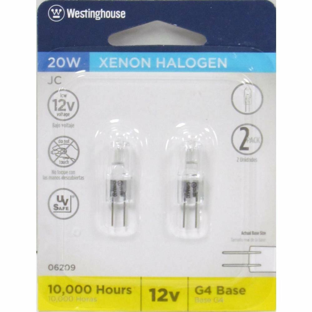 Westinghouse Lighting 0620900 Corp 20-watt T3 Xenon Bulb, Clear , White, 1 Count (Pack of 1)